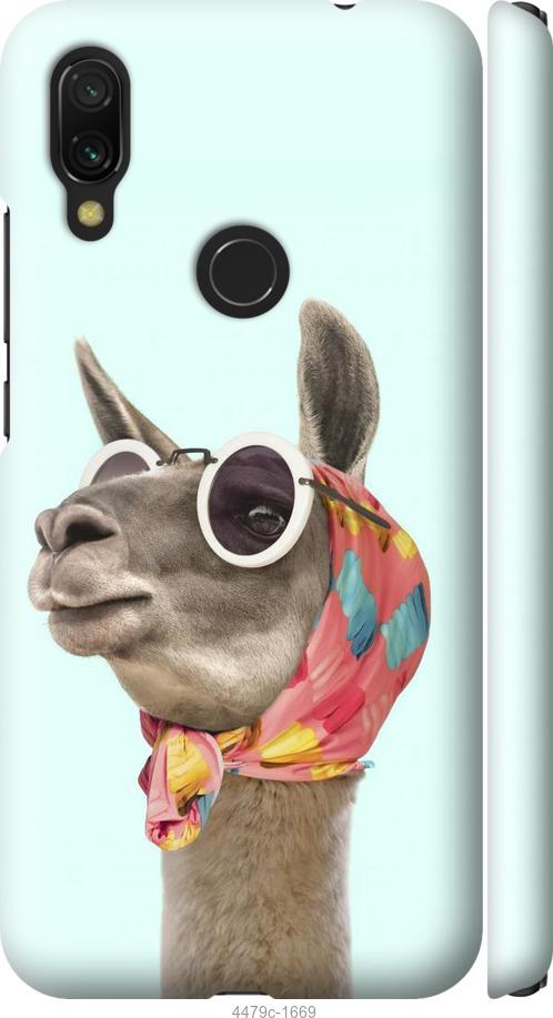 Чехол на Xiaomi Redmi 7 Модная лама