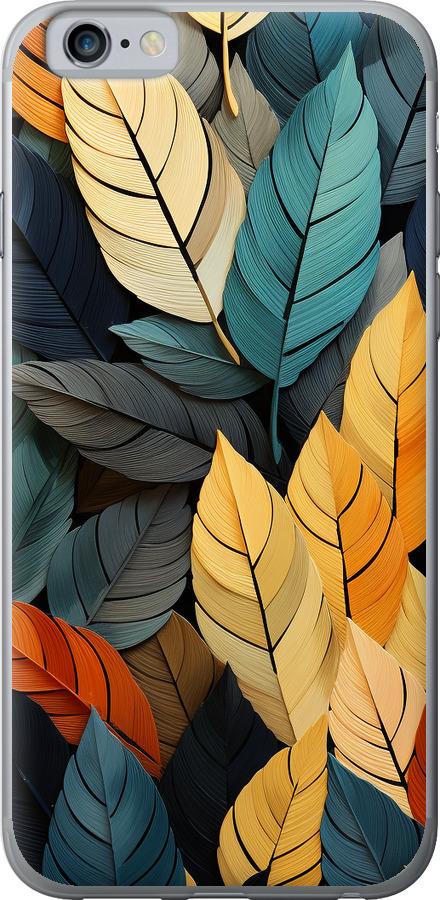 Чехол на iPhone 6s Кольорове листя
