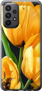 Чехол на Samsung Galaxy A23 A235F Желтые тюльпаны