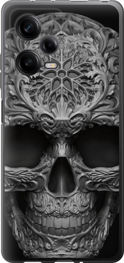 Чехол на Xiaomi Redmi Note 12 Pro 5G skull-ornament