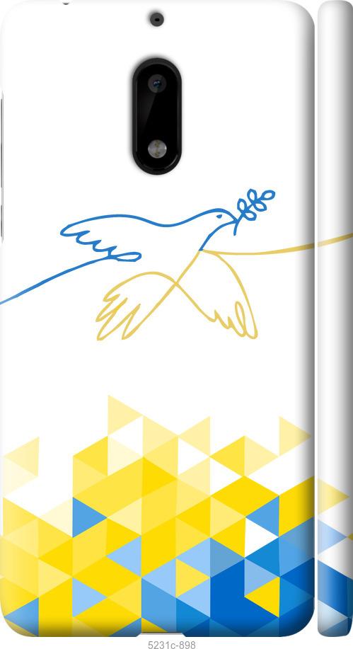 Чехол на Nokia 6 Птица мира