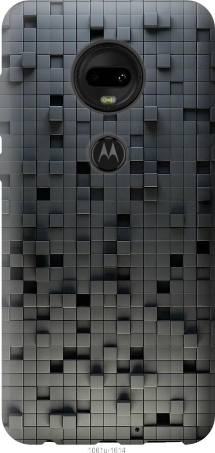 Чехол на Motorola Moto G7 Кубики