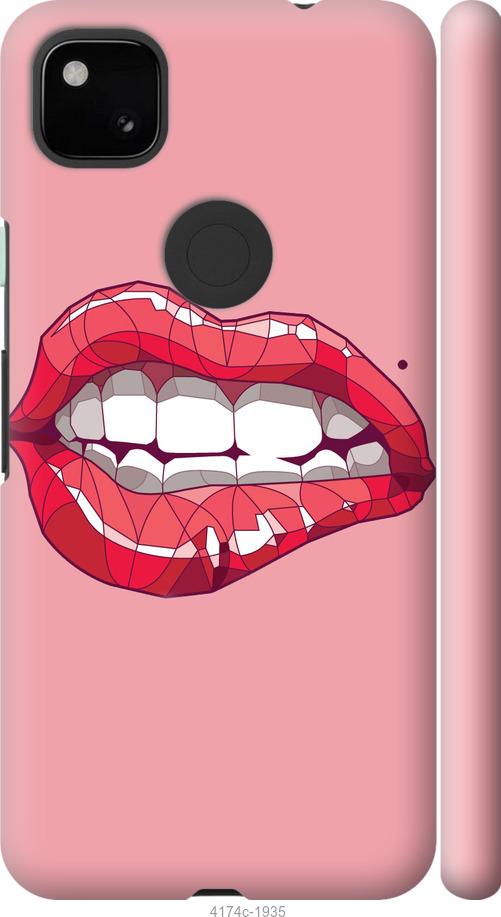 Чехол на Google Pixel 4A Sexy lips