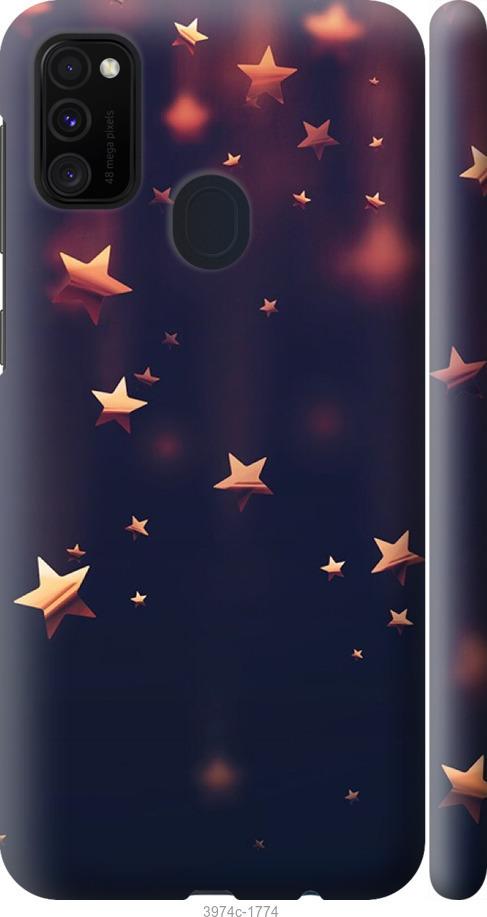 Чехол на Samsung Galaxy M30s 2019 Падающие звезды