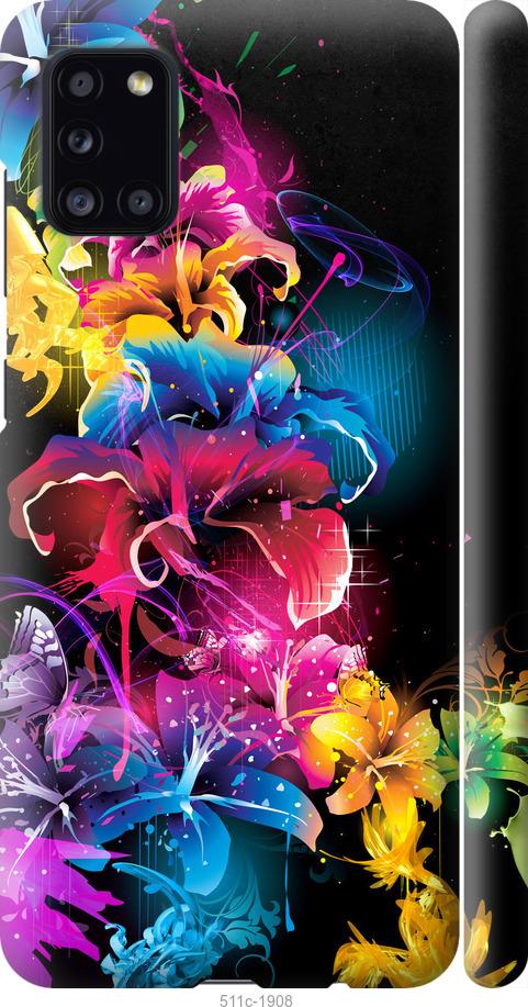 Чехол на Samsung Galaxy A31 A315F Абстрактные цветы