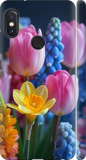 Чехол на Xiaomi Redmi Note 5 Весенние цветы