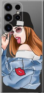 Чехол на Samsung Galaxy S24 Ultra Девушка v3