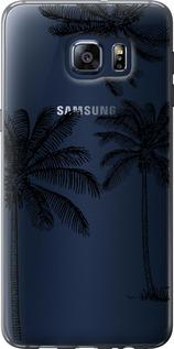 Чехол на Samsung Galaxy S6 Edge Plus G928 Пальмы1
