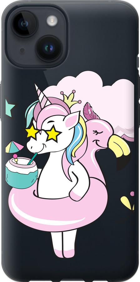 Чехол на iPhone 14 Crown Unicorn