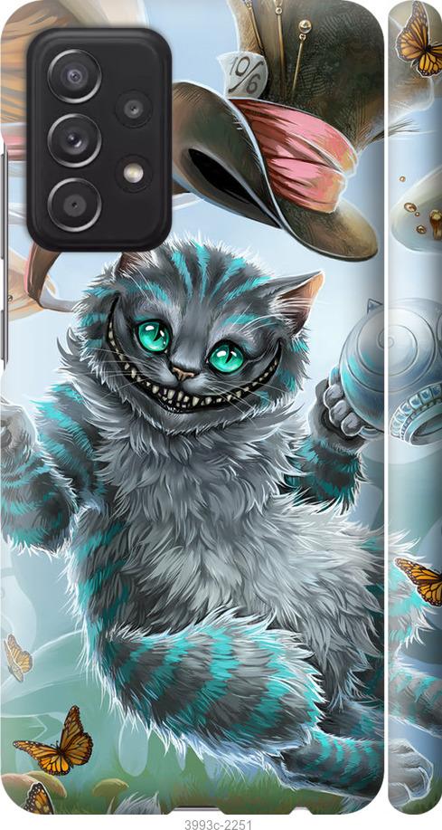 Чехол на Samsung Galaxy A52 Чеширский кот 2