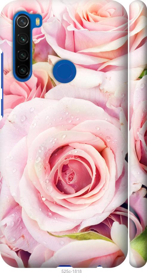 Чехол на Xiaomi Redmi Note 8T Розы