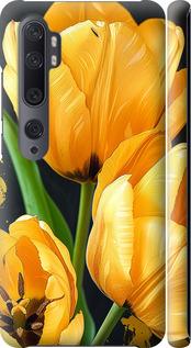 Чехол на Xiaomi Mi Note 10 Желтые тюльпаны