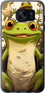 Чехол на Samsung Galaxy S7 Edge G935F Веселая жаба