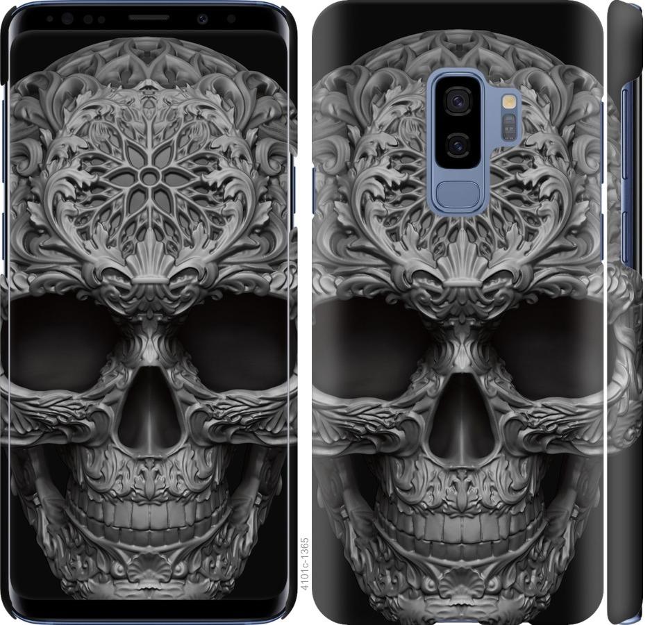 Чехол на Samsung Galaxy S9 Plus skull-ornament