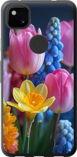 Чехол на Google Pixel 4A Весенние цветы