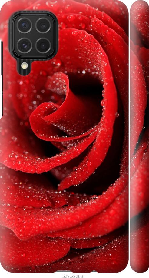 Чехол на Samsung Galaxy M62 Красная роза