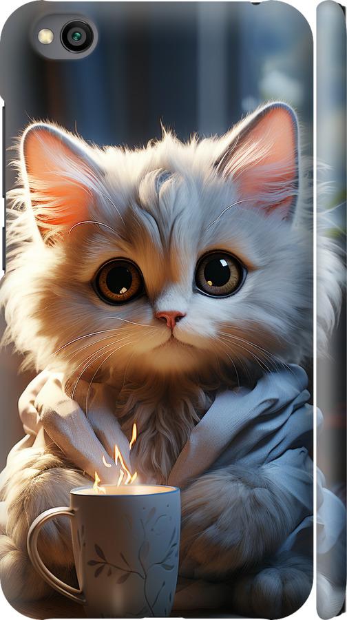 Чехол на Xiaomi Redmi Go White cat
