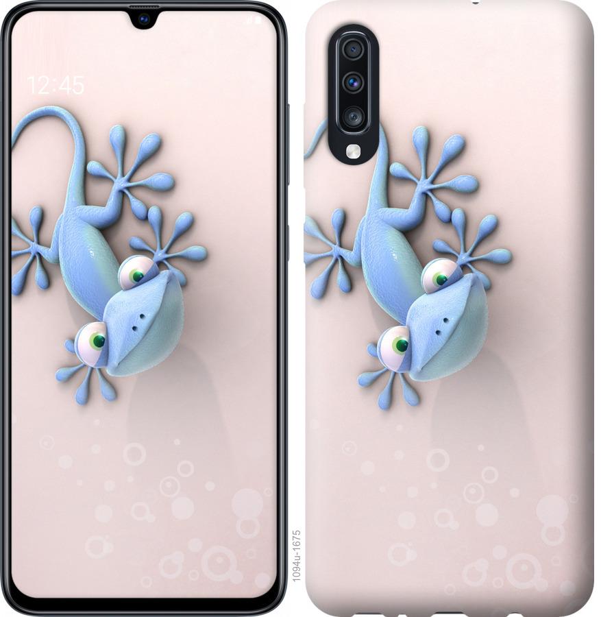 Чехол на Samsung Galaxy A70 2019 A705F Геккончик