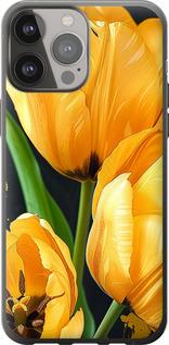 Чехол на iPhone 13 Pro Max Желтые тюльпаны