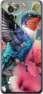 Чехол на Xiaomi Poco F5 Pro 5G Сказочная колибри