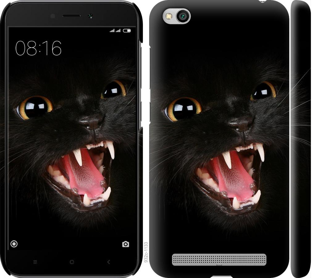 Чехол на Xiaomi Redmi 5A Чёрная кошка