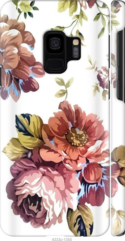 Чехол на Samsung Galaxy S9 Vintage flowers