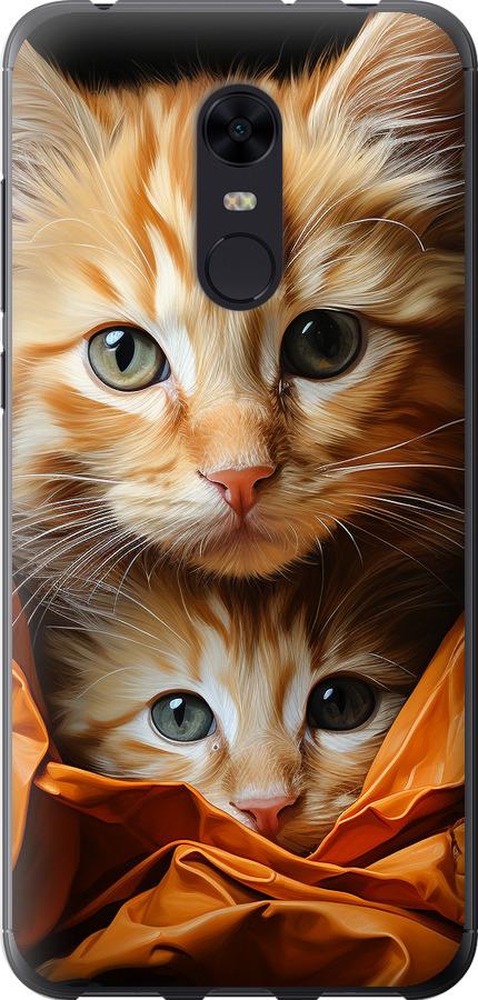 Чехол на Xiaomi Redmi 5 Plus Котики 2