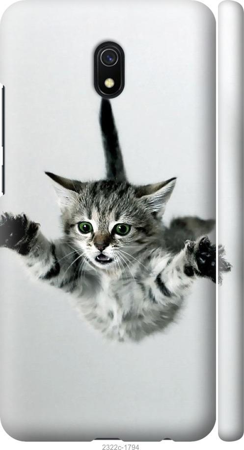 Чехол на Xiaomi Redmi 8A Летящий котёнок