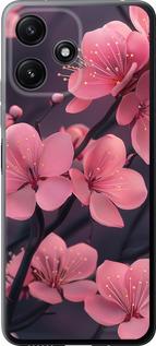 Чехол на Xiaomi Redmi 12 5G Пурпурная сакура