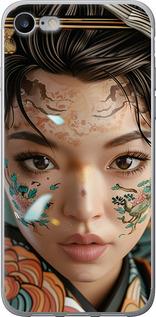 Чехол на iPhone 7 Взгляд души самурая