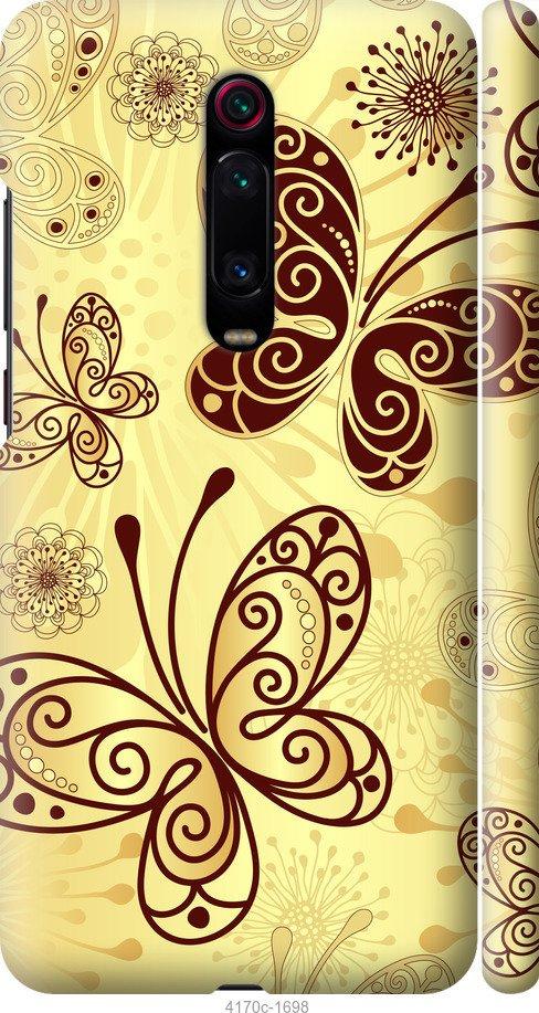 Чехол на Xiaomi Mi 9T Pro Красивые бабочки