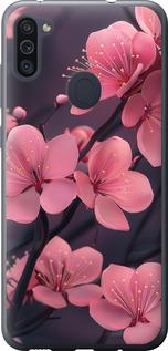 Чехол на Samsung Galaxy A11 A115F Пурпурная сакура