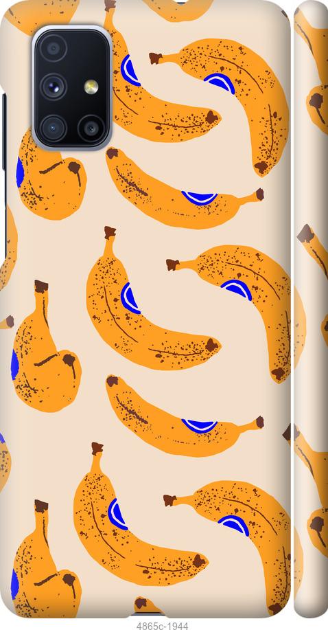 Чехол на Samsung Galaxy M51 M515F Бананы 1