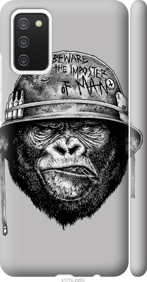 Чехол на Samsung Galaxy A02s A025F military monkey