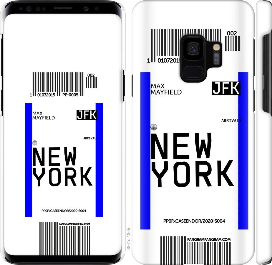 Чехол на Samsung Galaxy S9 New York