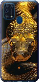 Чехол на Samsung Galaxy M31 M315F Golden snake