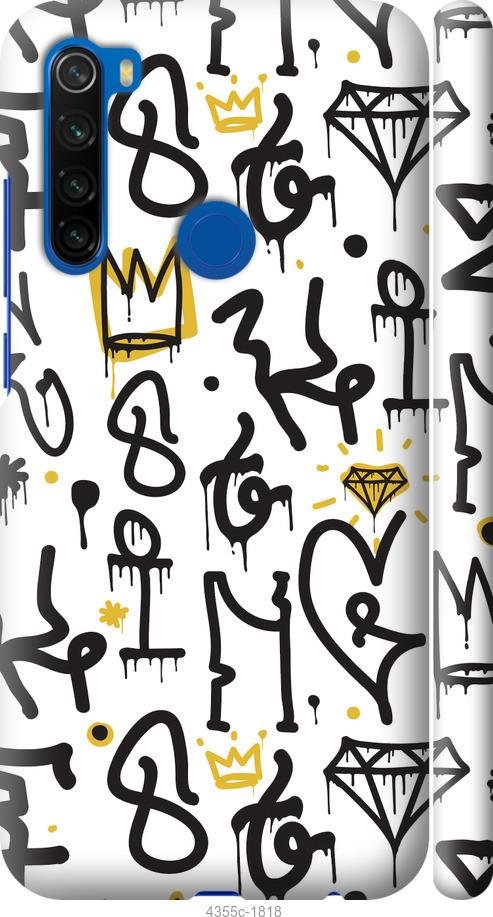 Чехол на Xiaomi Redmi Note 8T Graffiti art
