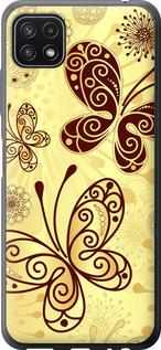 Чехол на Samsung Galaxy A22 5G A226B Красивые бабочки