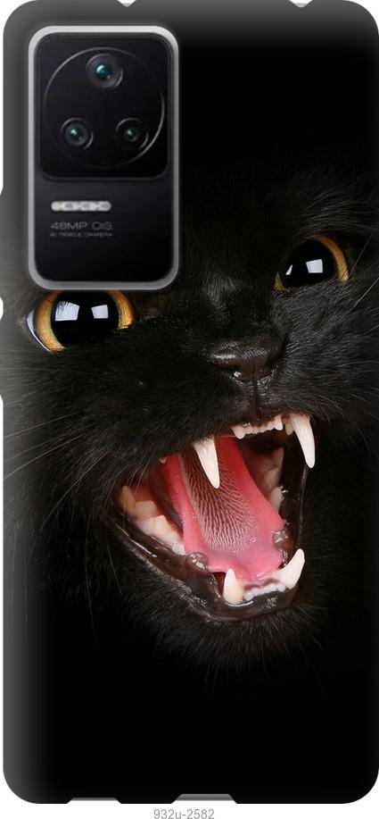 Чехол на Xiaomi Redmi K40S Чёрная кошка