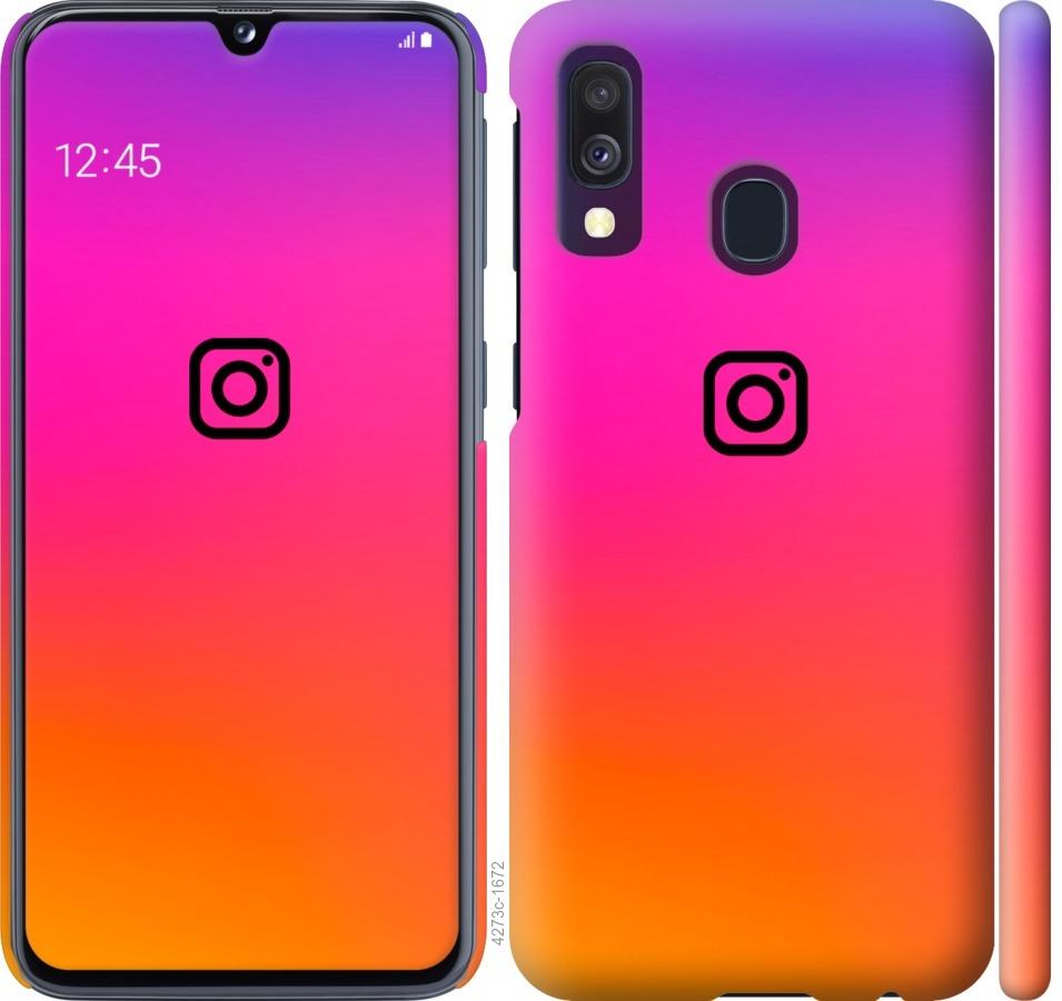 Чехол на Samsung Galaxy A40 2019 A405F Instagram