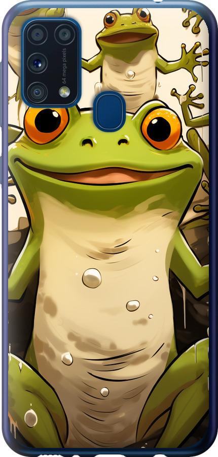 Чехол на Samsung Galaxy M31 M315F Веселая жаба