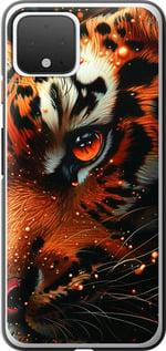 Чехол на Google Pixel 4 Tiger