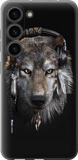 Чехол на Samsung Galaxy S23 Волк-меломан