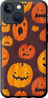 Чехол на iPhone 13 Mini Тыквы на Хеллоуин