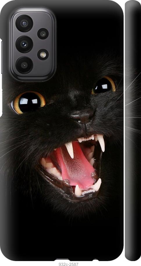 Чехол на Samsung Galaxy A23 A235F Чёрная кошка