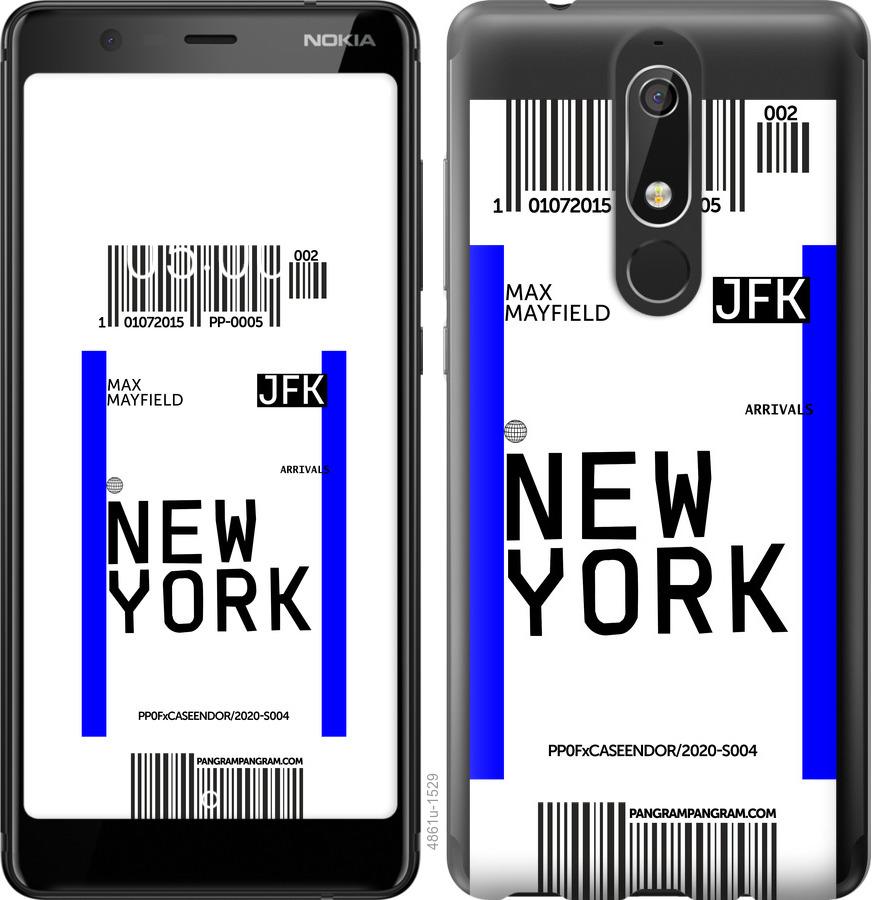 Чехол на Nokia 5.1 New York
