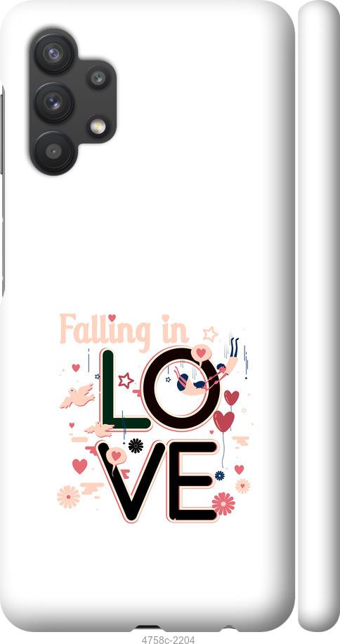 Чехол на Samsung Galaxy A32 A325F falling in love