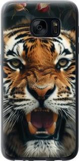 Чехол на Samsung Galaxy S7 G930F Тигровое величие