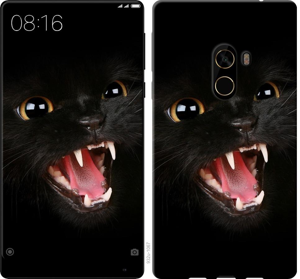 Чехол на Xiaomi Mi MiX 2 Чёрная кошка