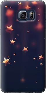 Чехол на Samsung Galaxy S6 Edge Plus G928 Падающие звезды